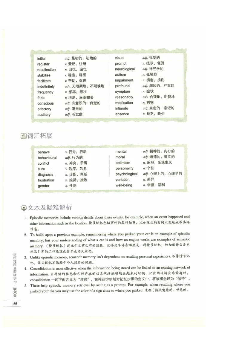 13剑桥雅思真题精讲13_剑雅真题+音频+解析1-20（已发）_雅思真题4-18_雅思A类全套4-18_剑雅精讲解析