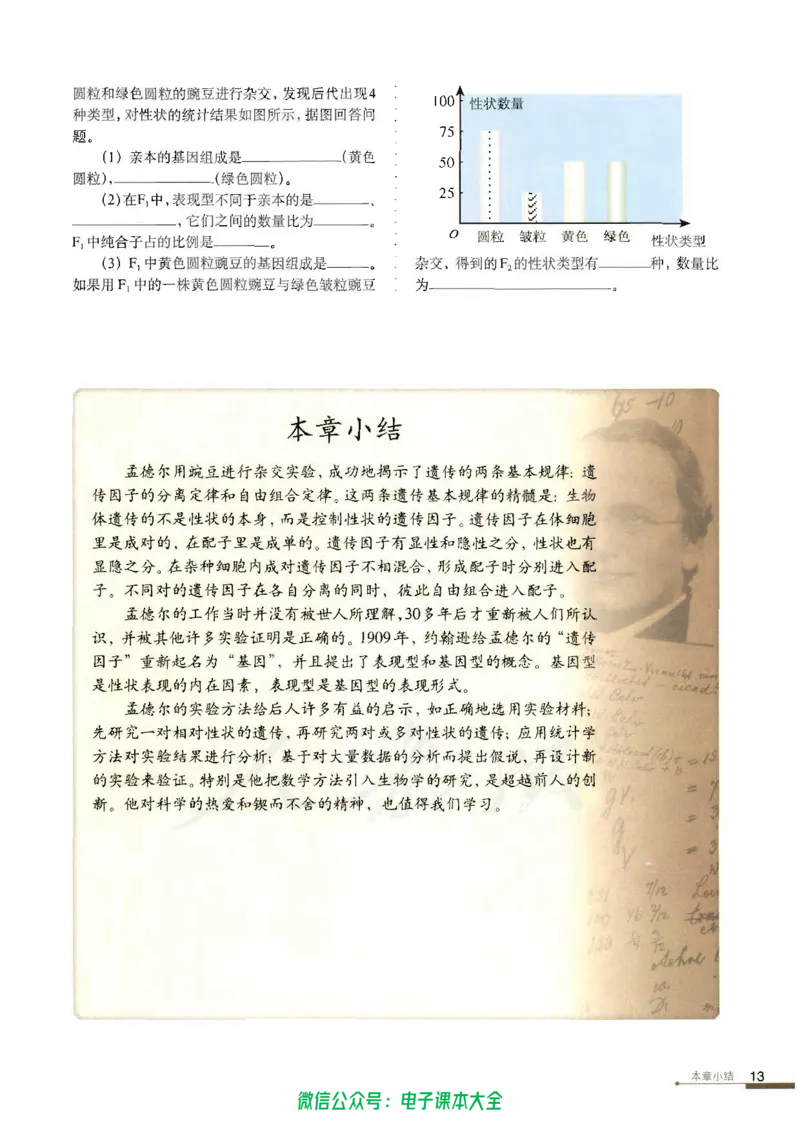 必修2《遗传与进化》_高中三年全科资料_高中_高中电子教材_旧教材_高中生物（人教旧版）_高中生物必修1-3（3本）