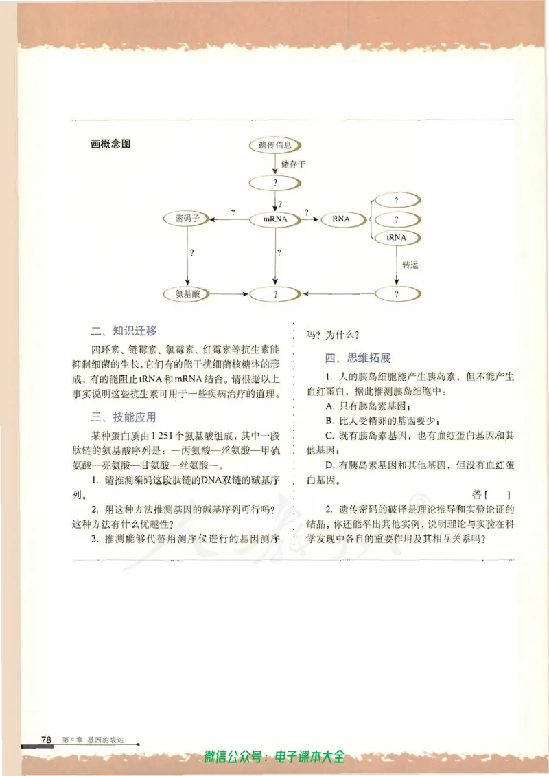 必修2《遗传与进化》_高中三年全科资料_高中_高中电子教材_旧教材_高中生物（人教旧版）_高中生物必修1-3（3本）
