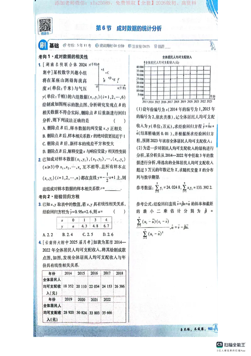 必刷小题&mdash;&mdash;数学_高中三年全科资料_高中_高中1_理想树2026版高考《必刷小题》8科全套_2026版理想树高考必刷小题数学