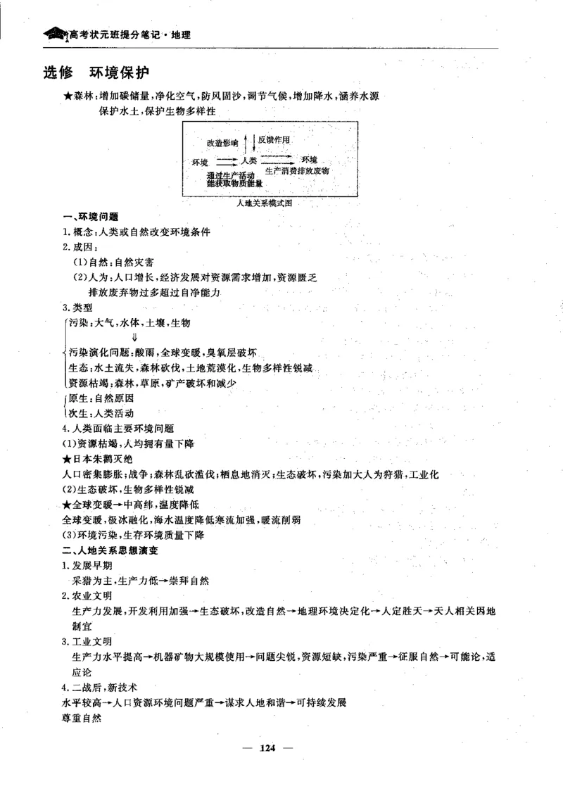 地理高考状元班提分笔记._高中三年全科资料_高中_高中1_《高考状元班提分笔记》