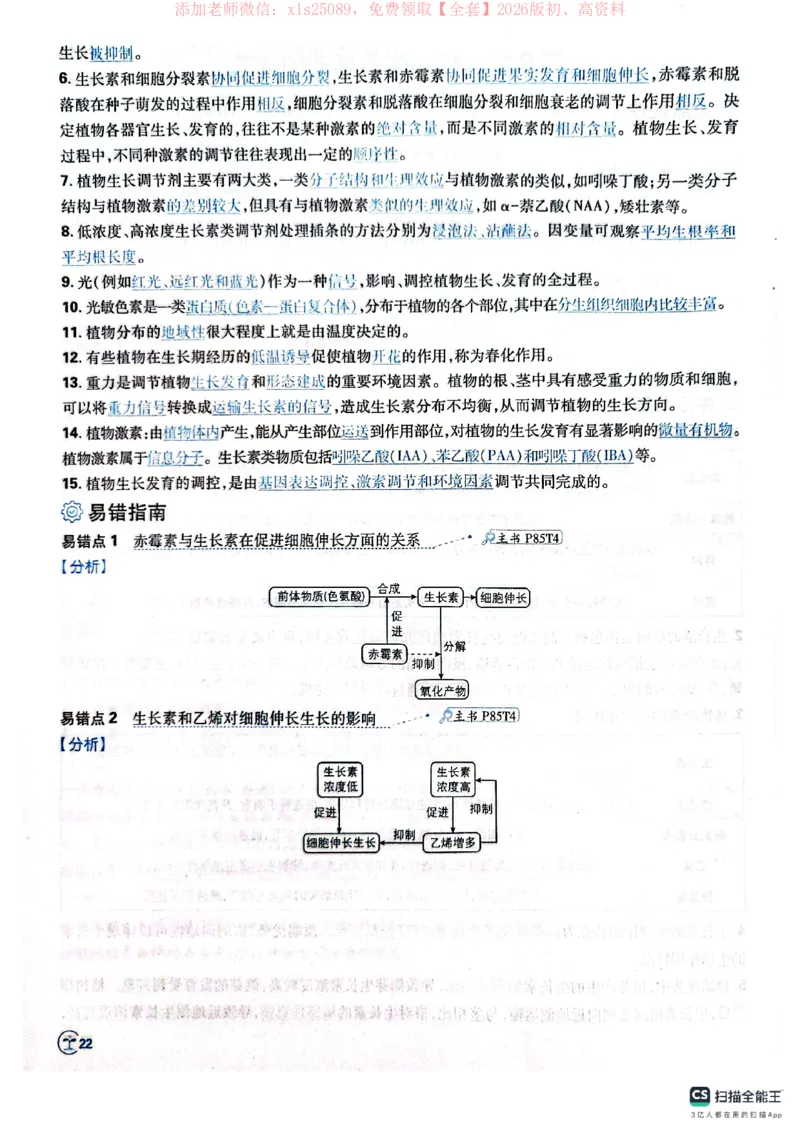 必刷小题&mdash;&mdash;生物狂K_高中三年全科资料_高中_高中1_理想树2026版高考《必刷小题》8科全套_2026版理想树高考必刷小题生物