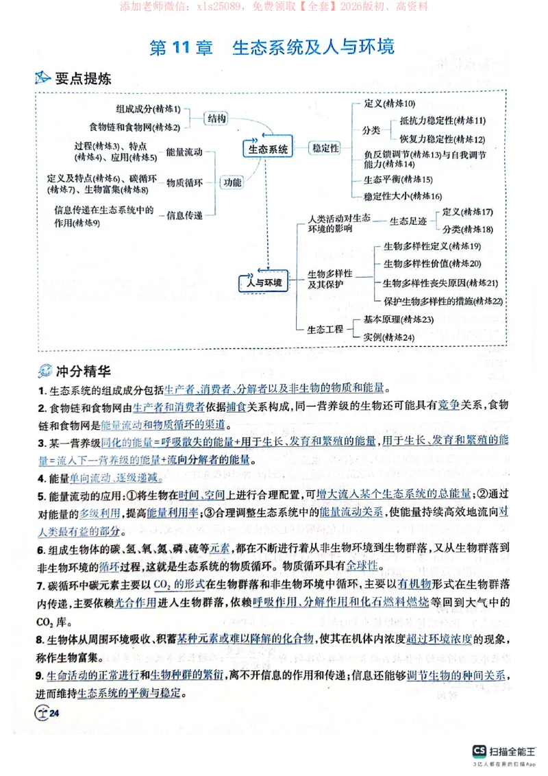 必刷小题&mdash;&mdash;生物狂K_高中三年全科资料_高中_高中1_理想树2026版高考《必刷小题》8科全套_2026版理想树高考必刷小题生物
