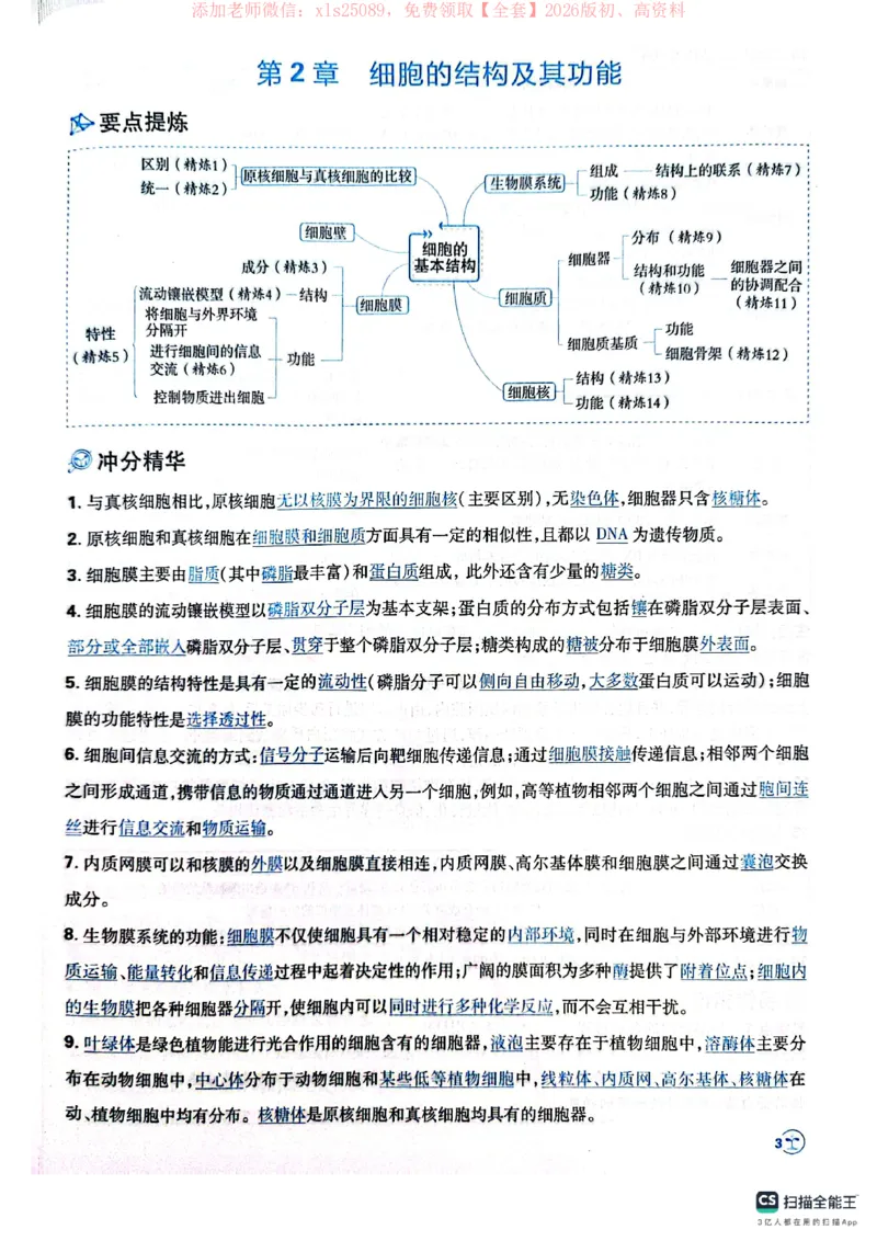 必刷小题&mdash;&mdash;生物狂K_高中三年全科资料_高中_高中1_理想树2026版高考《必刷小题》8科全套_2026版理想树高考必刷小题生物