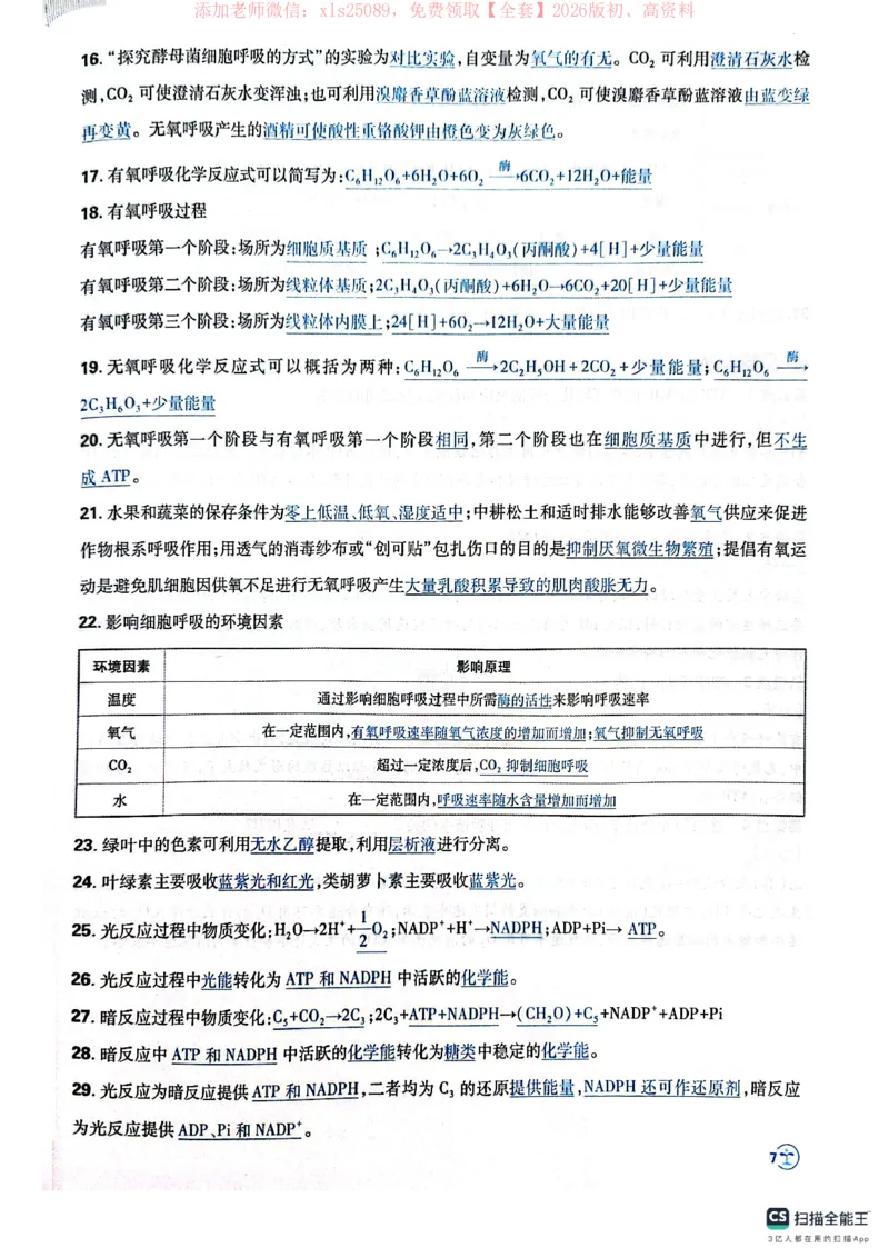 必刷小题&mdash;&mdash;生物狂K_高中三年全科资料_高中_高中1_理想树2026版高考《必刷小题》8科全套_2026版理想树高考必刷小题生物