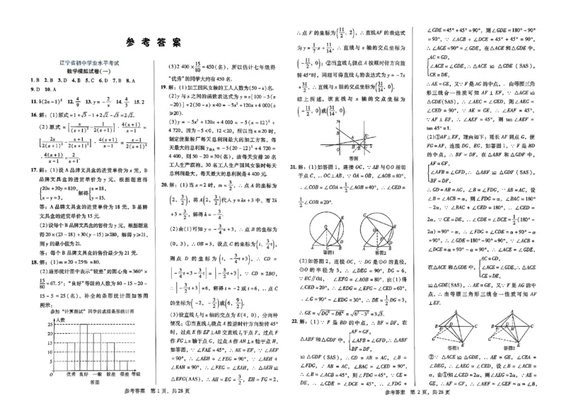 2026《中考专题专练&bull;标准模拟觉醒卷B》数学_中考押题2026《中考押题》系列（9科全套实时更新中）_辽宁押题2026版初中《新中考标准模拟觉醒卷B版》（数理化）