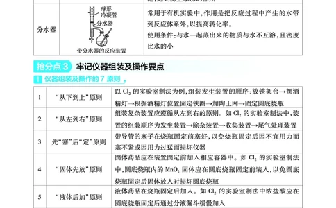 化学答题模板_高中三年全科资料_高中_1高中基础资料包_24九科答题模板