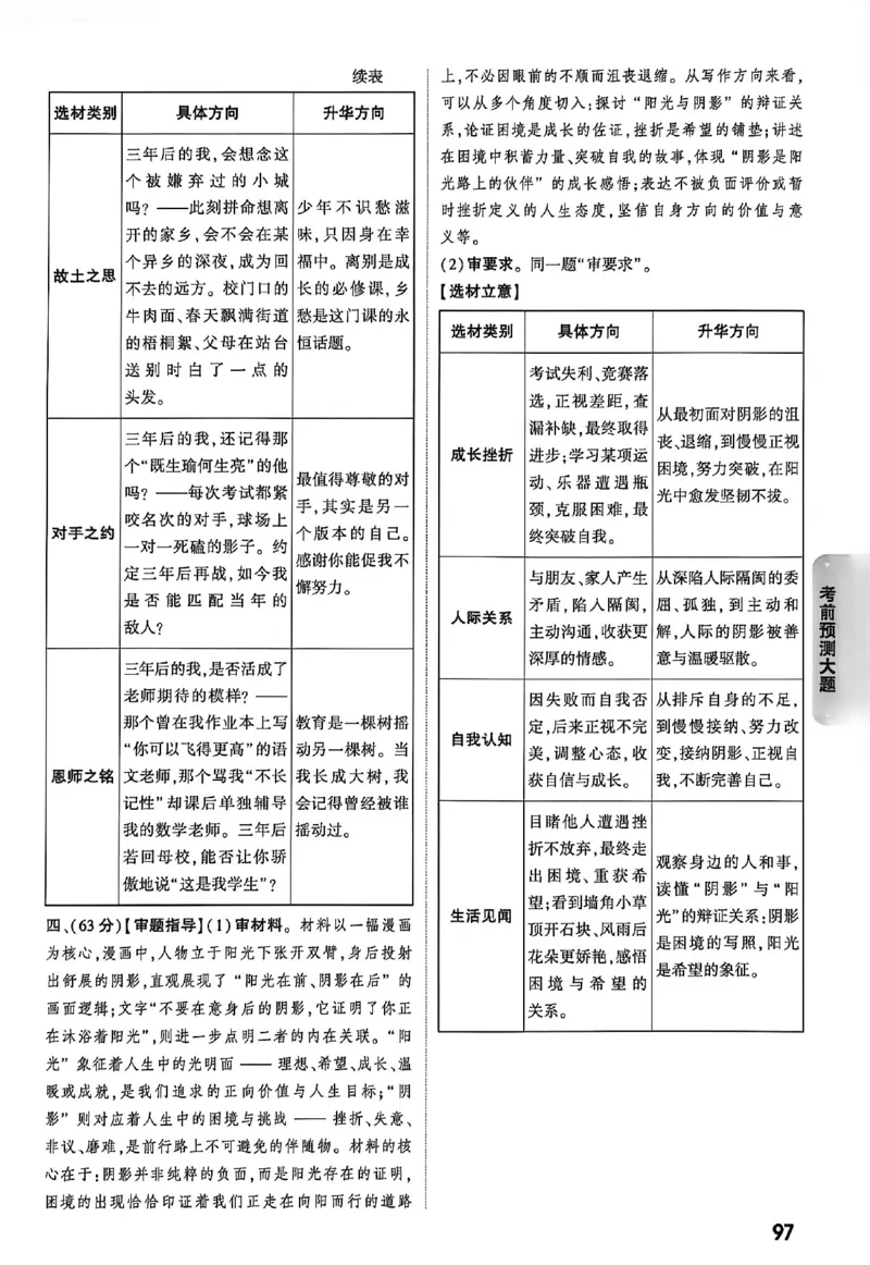 2026《万唯中考&bull;徐州黑白卷》阅卷评分标准_中考押题2026《中考押题》系列（9科全套实时更新中）_万唯2026版初中《万唯黑白卷》7科全套（徐州）