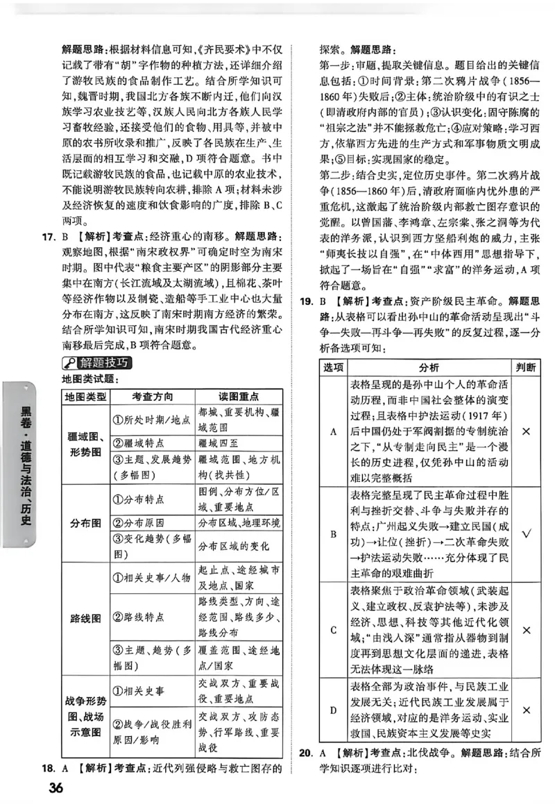 2026《万唯中考&bull;徐州黑白卷》阅卷评分标准_中考押题2026《中考押题》系列（9科全套实时更新中）_万唯2026版初中《万唯黑白卷》7科全套（徐州）