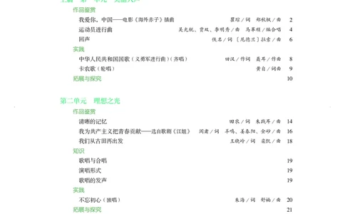 必修2歌唱_高中三年全科资料_高中_高中电子教材_高中音乐_人音版_必修（6本）