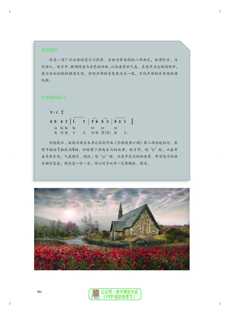 必修2歌唱_高中三年全科资料_高中_高中电子教材_高中音乐_人音版_必修（6本）