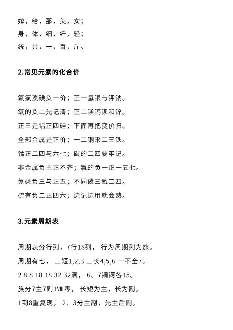 收藏高中常考化学方程式+知识点+口诀，高中三年都适用！_高中三年全科资料_高中_1高中基础资料包_A-高中必背9科知识点_化学