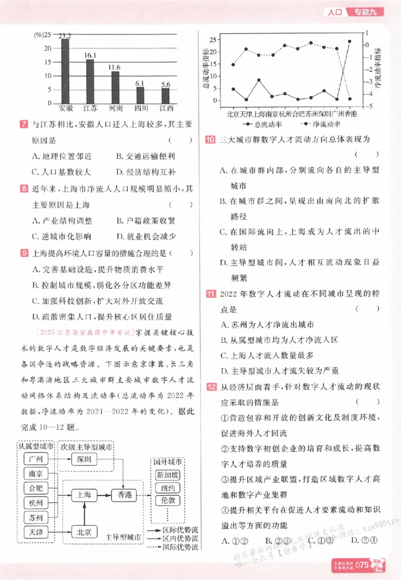地理_高中三年全科资料_高中_高中1_2026版天星高考《基础双练》九科全套_2026天星高考系列基础双练地理