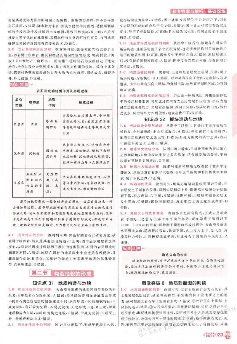 地理_高中三年全科资料_高中_高中1_2026版天星高考《基础双练》九科全套_2026天星高考系列基础双练地理