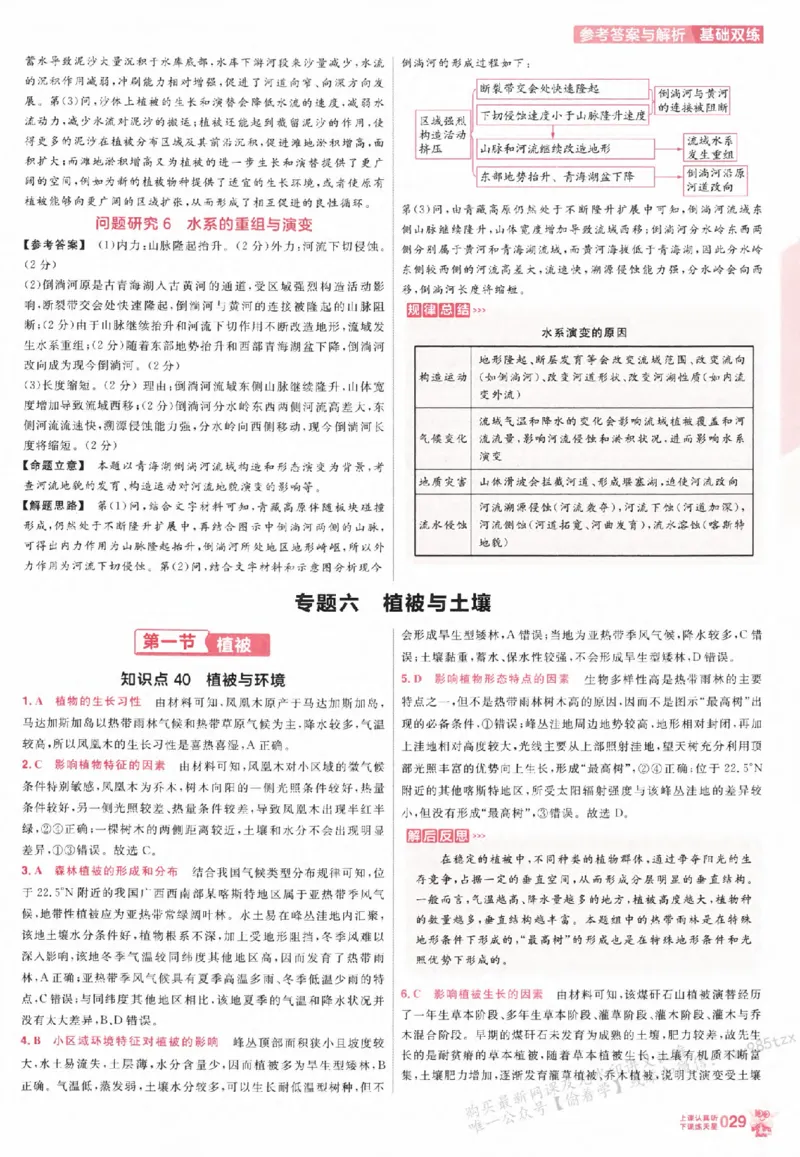 地理_高中三年全科资料_高中_高中1_2026版天星高考《基础双练》九科全套_2026天星高考系列基础双练地理