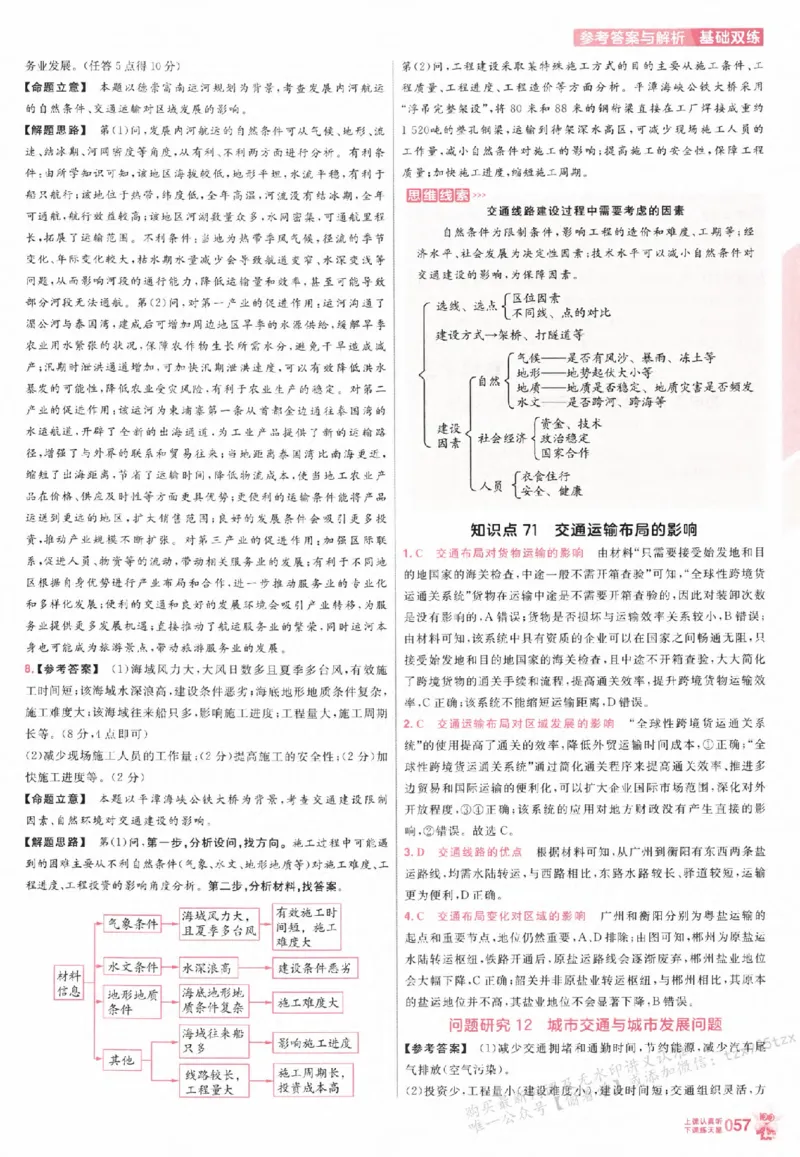 地理_高中三年全科资料_高中_高中1_2026版天星高考《基础双练》九科全套_2026天星高考系列基础双练地理