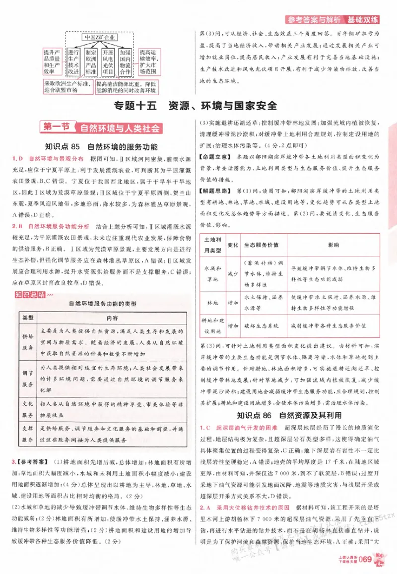 地理_高中三年全科资料_高中_高中1_2026版天星高考《基础双练》九科全套_2026天星高考系列基础双练地理