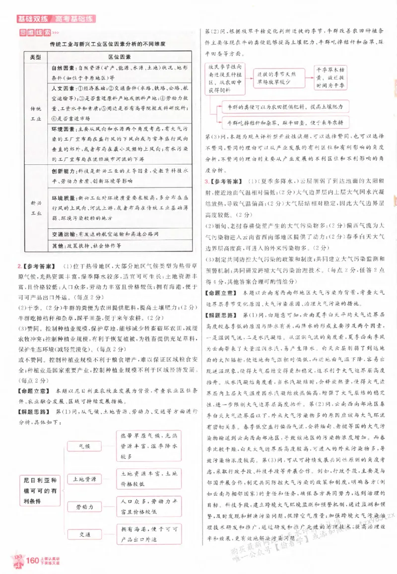 地理_高中三年全科资料_高中_高中1_2026版天星高考《基础双练》九科全套_2026天星高考系列基础双练地理