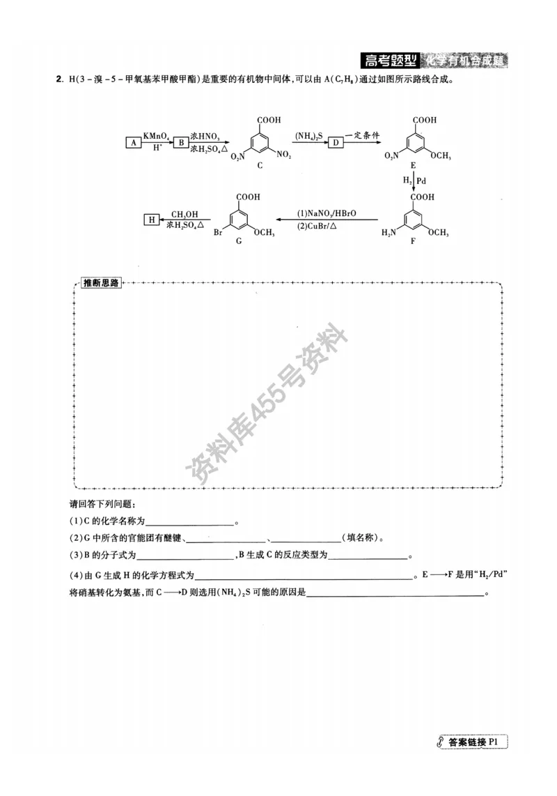 化学解题达人有机合成篇_高中三年全科资料_高中_高中知识点整理_化学