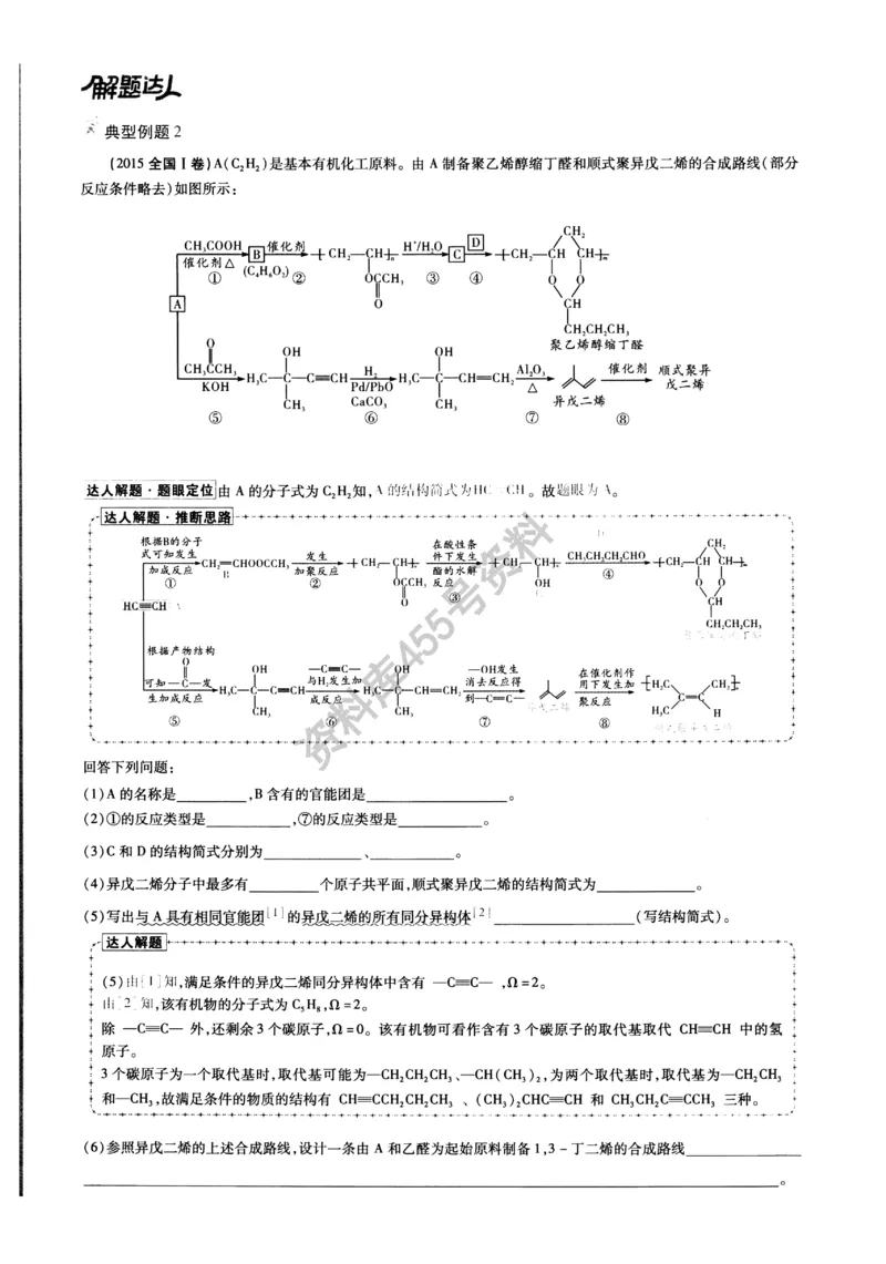 化学解题达人有机合成篇_高中三年全科资料_高中_高中知识点整理_化学