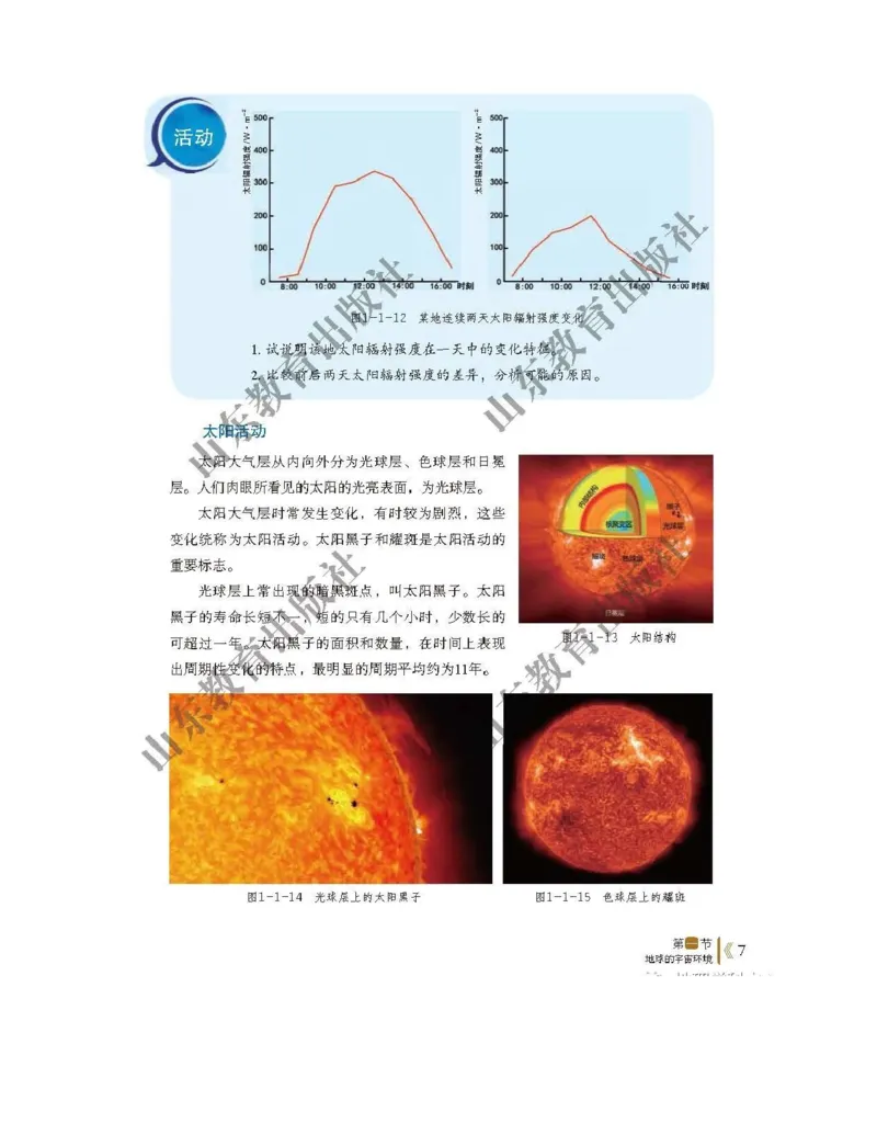 2019新鲁教版高中地理必修一_电子课本_最新版高中全科高清电子课本_9高中地理课本_鲁教版