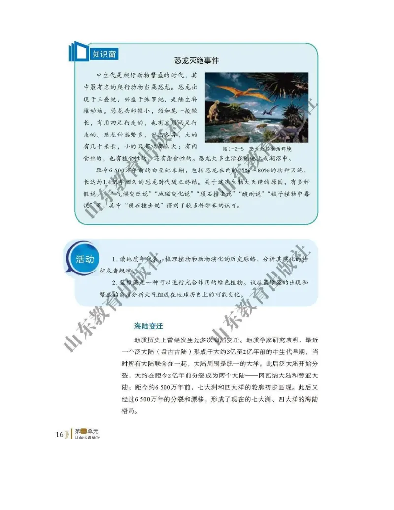 2019新鲁教版高中地理必修一_电子课本_最新版高中全科高清电子课本_9高中地理课本_鲁教版