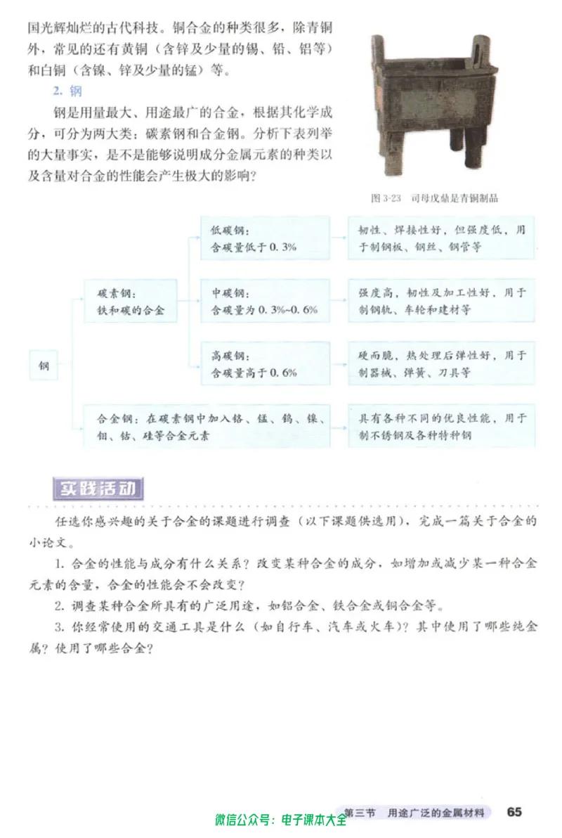 必修1_高中三年全科资料_高中_高中电子教材_旧教材_高中化学（人教旧版）