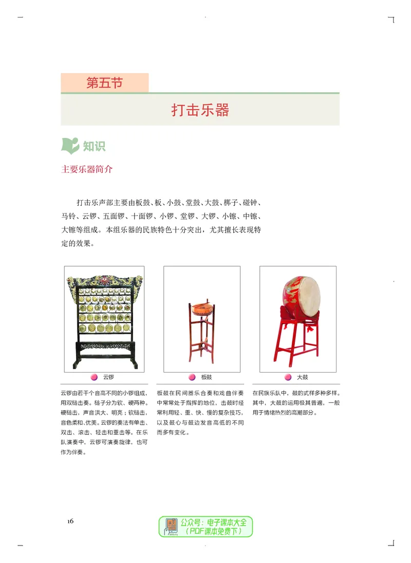 必修3演奏(乐队&middot;吉他)_高中三年全科资料_高中_高中电子教材_高中音乐_人音版_必修（6本）