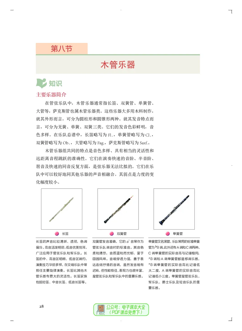 必修3演奏(乐队&middot;吉他)_高中三年全科资料_高中_高中电子教材_高中音乐_人音版_必修（6本）
