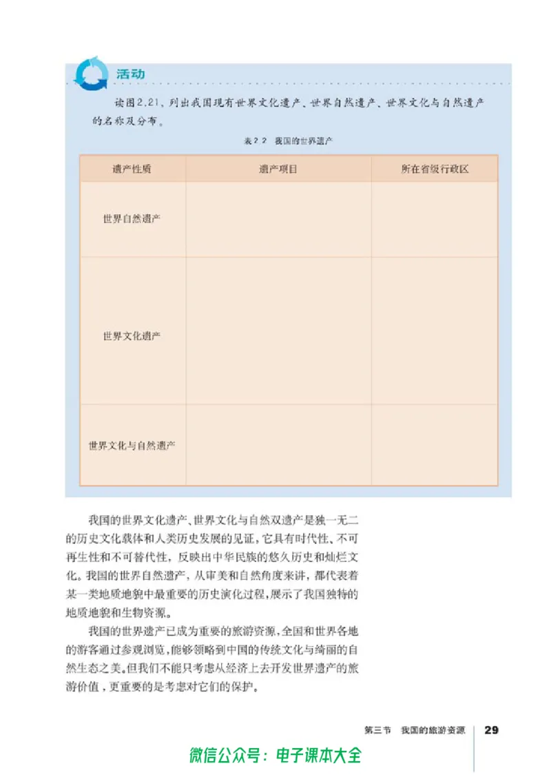 地理选修3《旅游地理》_高中三年全科资料_高中_高中电子教材_旧教材_高中地理（人教旧版）_高中地理选修1-7（7本）