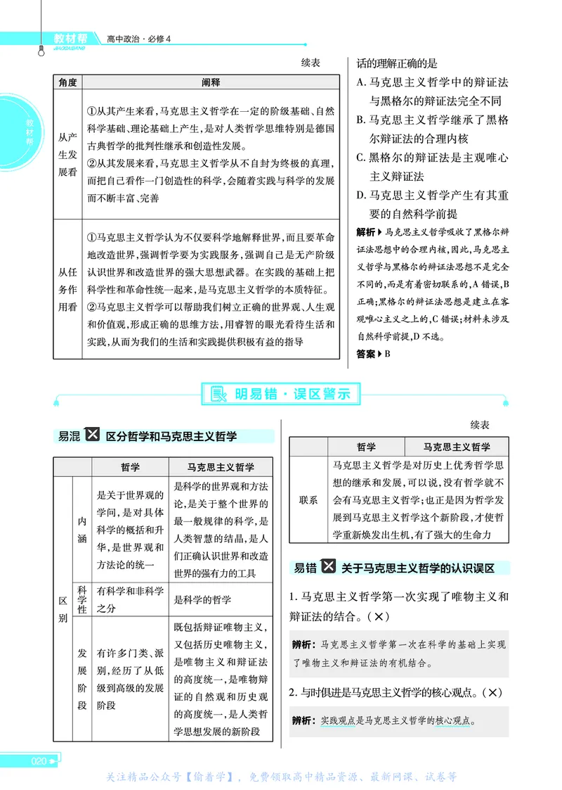 教材帮高中政治必修4（配RJ版）_高中三年全科资料_高中_高中电子教材_高中《教材帮》2025版高中《教材帮》（全科高清）_教材帮高中政治