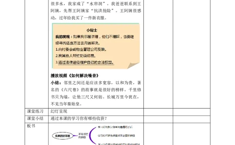 6.3不给邻居添麻烦教案_26新三年级道法下册（统编版）_版本二_教学课件_课件三无动画效果_6邻居家的小伙伴（第三课时）