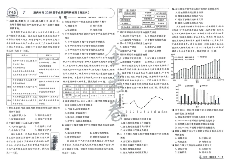 地理_高中三年全科资料_高中_2026版高考《金考卷特快专递》9科全套（2期）