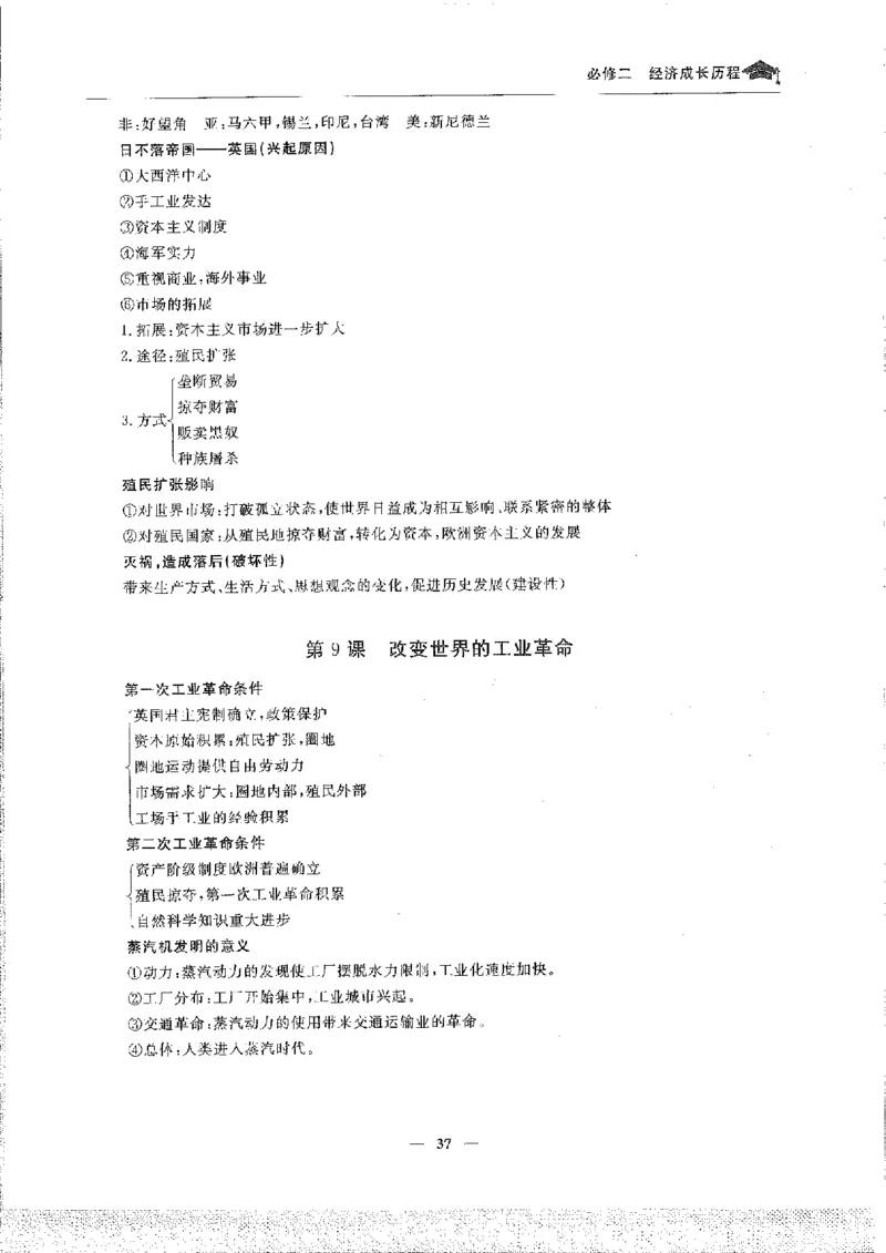 历史高考状元班提分笔记._高中三年全科资料_高中_高中1_《高考状元班提分笔记》