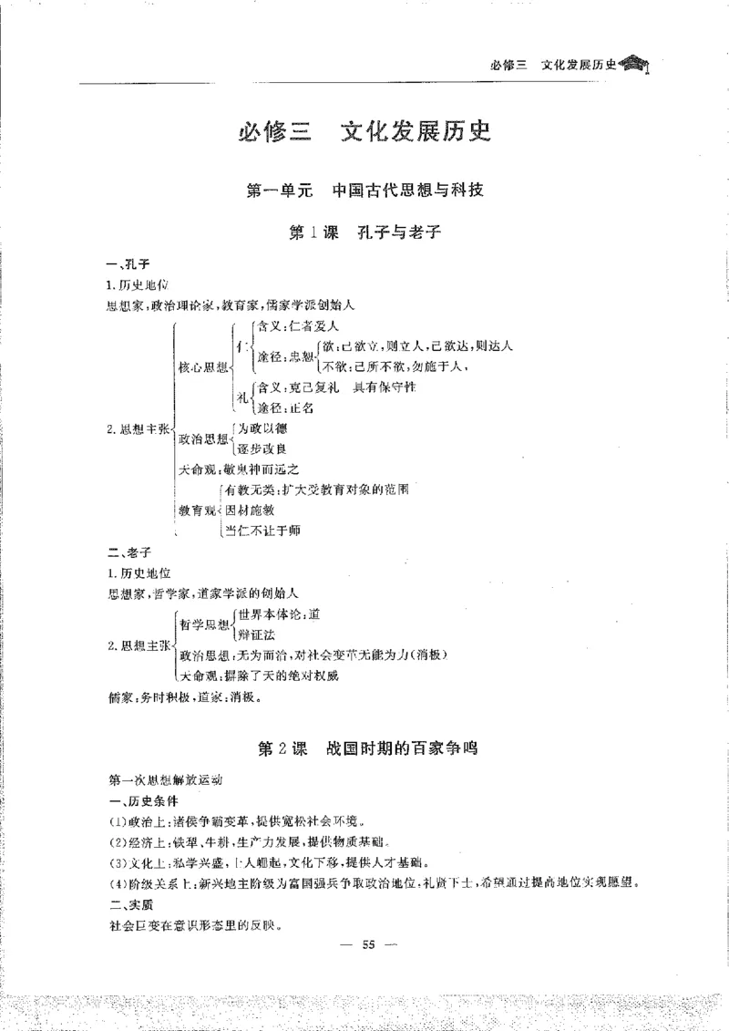 历史高考状元班提分笔记._高中三年全科资料_高中_高中1_《高考状元班提分笔记》