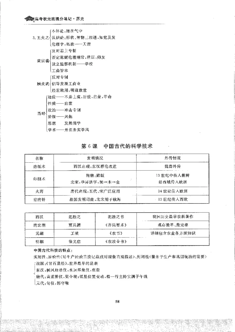 历史高考状元班提分笔记._高中三年全科资料_高中_高中1_《高考状元班提分笔记》