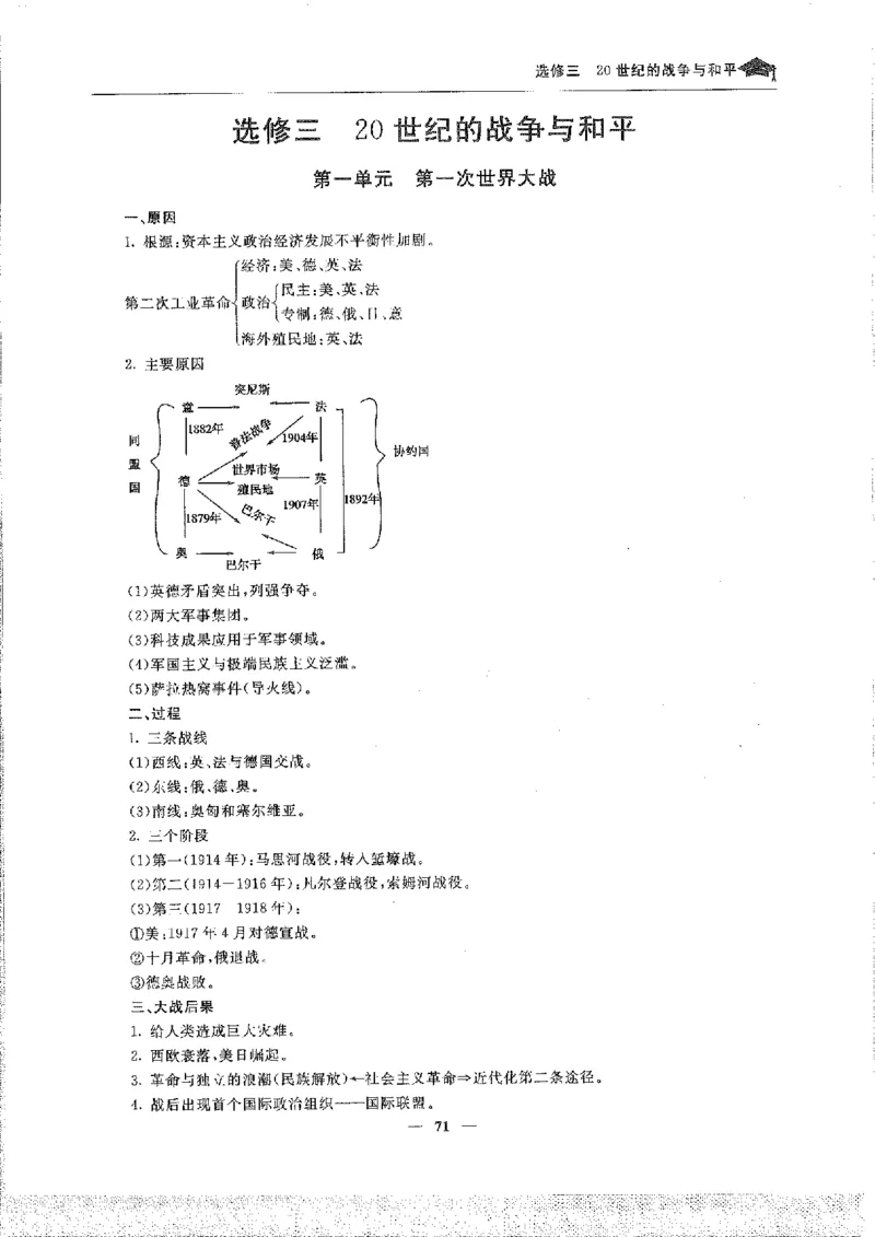 历史高考状元班提分笔记._高中三年全科资料_高中_高中1_《高考状元班提分笔记》