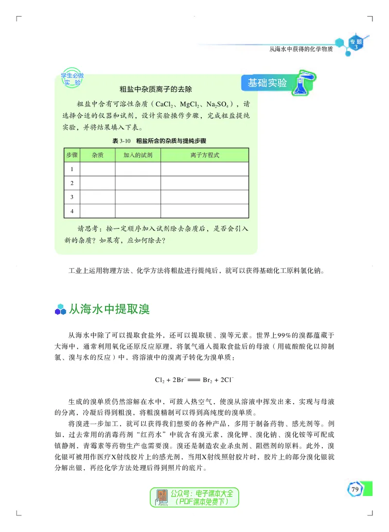 必修第一册（苏教版）_高中三年全科资料_高中_高中电子教材_高中化学_苏教版