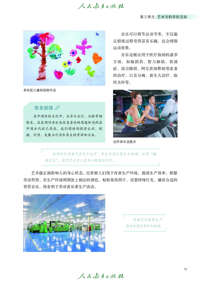 必修3艺术与科学_高中三年全科资料_高中_高中电子教材_高中艺术_人教版