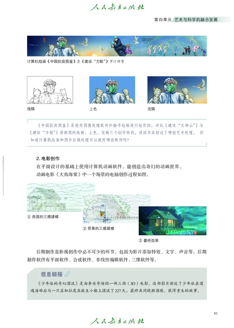 必修3艺术与科学_高中三年全科资料_高中_高中电子教材_高中艺术_人教版