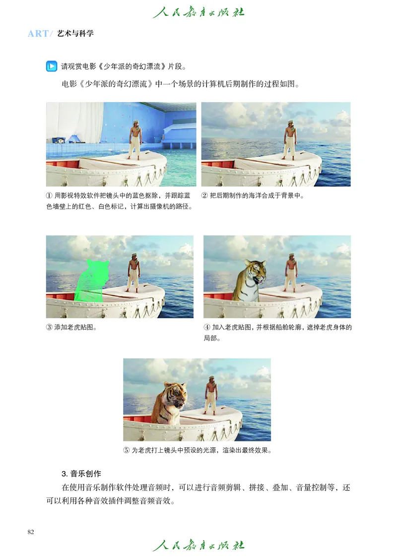 必修3艺术与科学_高中三年全科资料_高中_高中电子教材_高中艺术_人教版