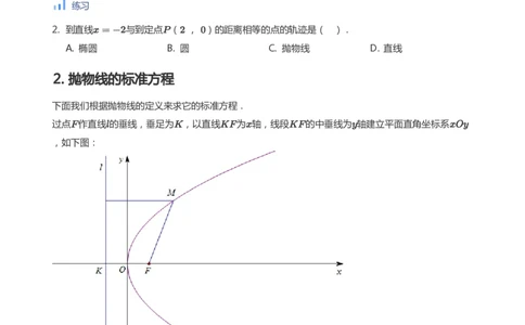 抛物线(学生版)_高中三年全科资料_高中_学而思高中数学（暑假衔接）面授升高..高二.高三_学而思面授班升高二暑期讲义+题集