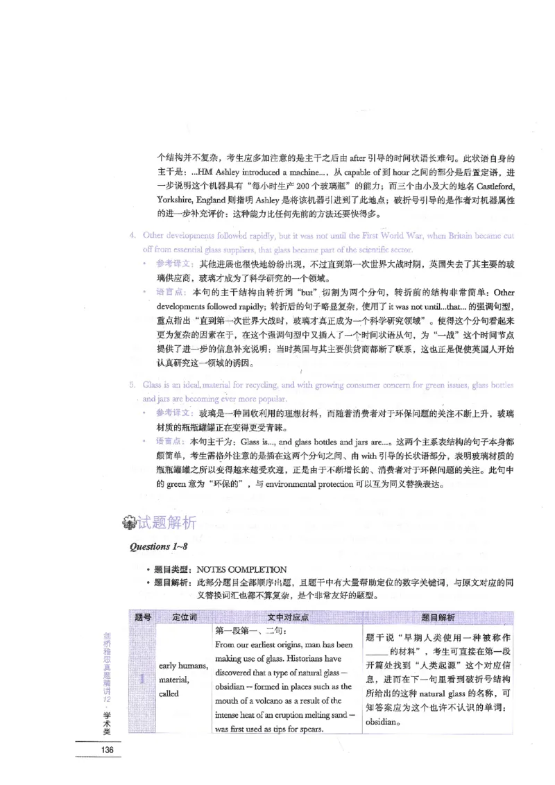 12剑桥雅思真题精讲12_剑雅真题+音频+解析1-20（已发）_雅思真题4-18_雅思A类全套4-18_剑雅精讲解析