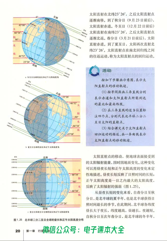 地理必修1_高中三年全科资料_高中_高中电子教材_旧教材_高中地理（人教旧版）_高中地理必修1-3（3本）
