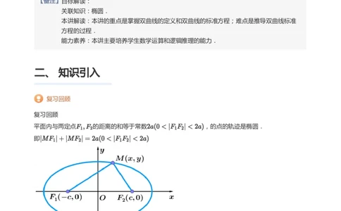 双曲线的定义与方程(教师版)_高中三年全科资料_高中_学而思高中数学（暑假衔接）面授升高..高二.高三_学而思面授班升高二暑期讲义+题集
