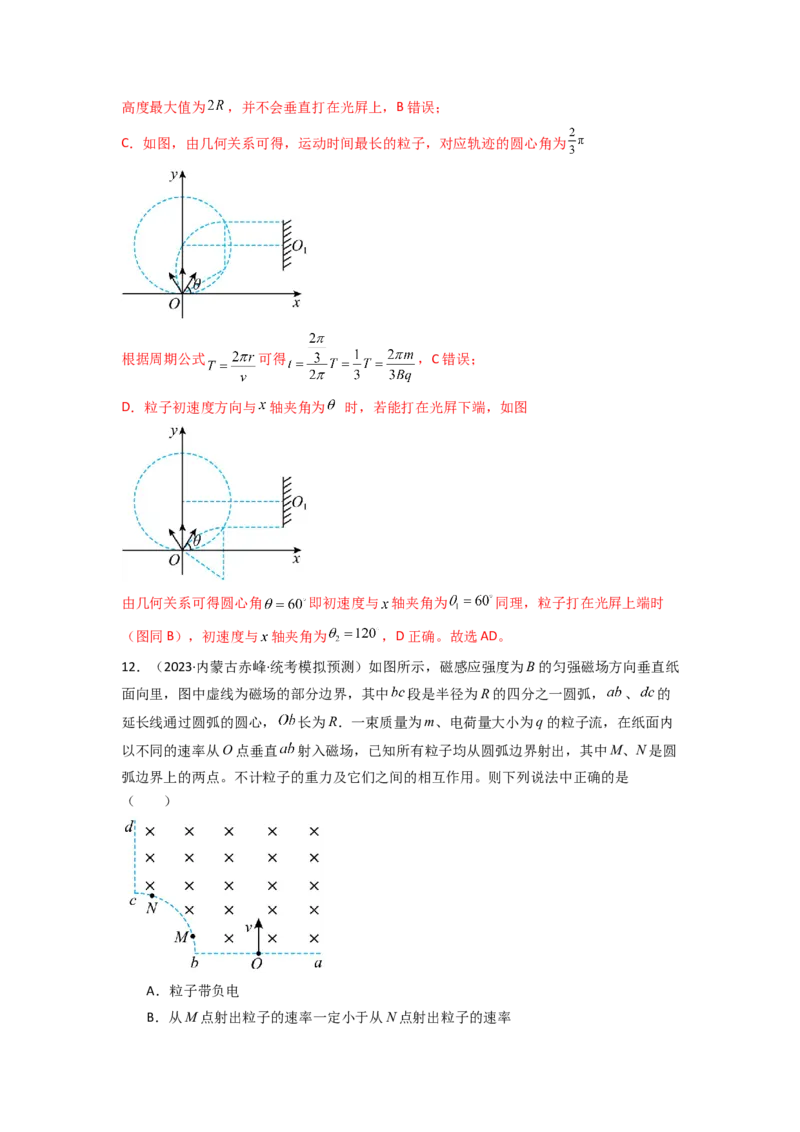 易错点11磁场-（4大陷阱）-备战2024年高考物理考试易错题（解析版）_高中三年全科资料_高中_15高中全科《高考易错题》2025版_高考物理备战2025年高考易错题（新高考专用）