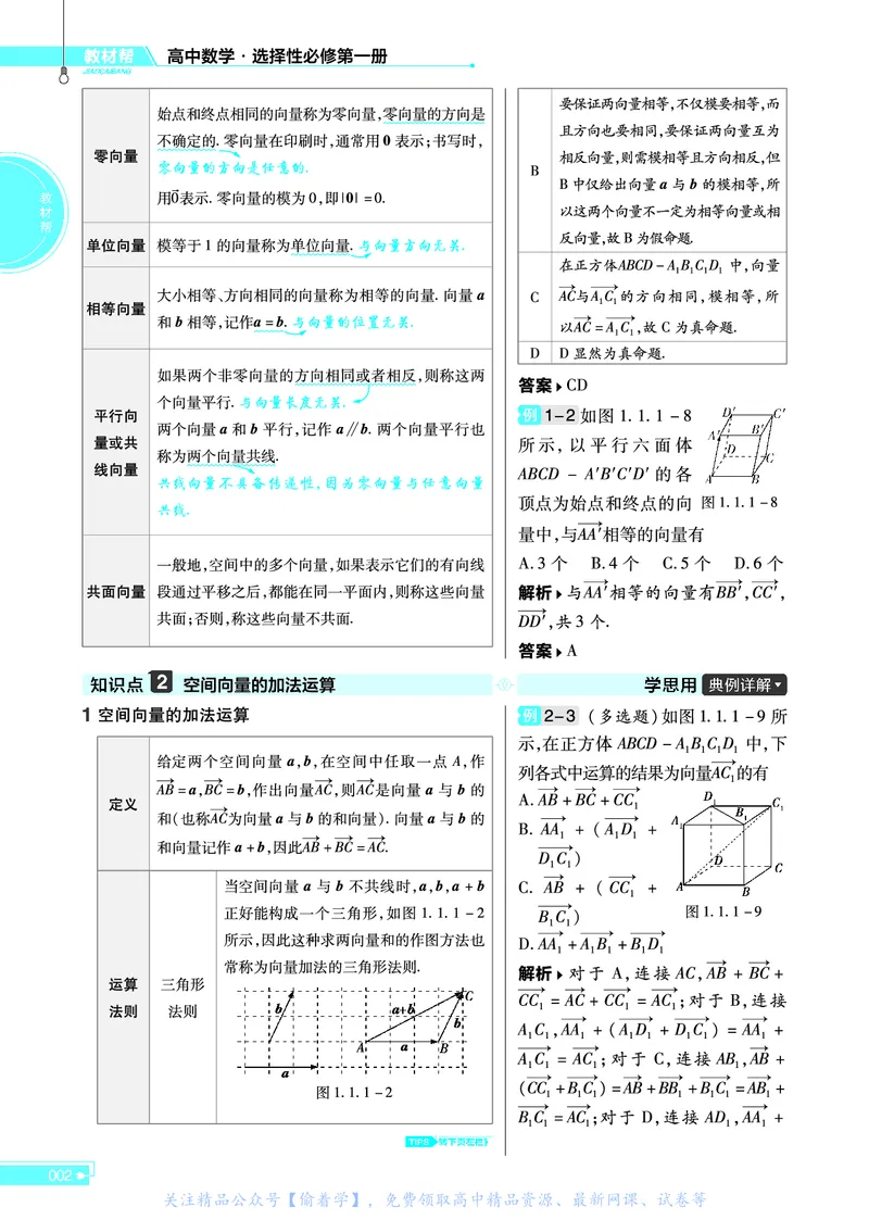 教材帮高中数学选择性必修第一册（配RJB版）_高中三年全科资料_高中_高中电子教材_高中《教材帮》2025版高中《教材帮》（全科高清）_教材帮高中数学
