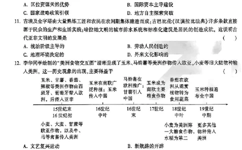 2026《万唯中考&bull;山西黑白卷》历史黑卷_2026中考押题卷合集_2026《万唯中考黑白卷》地方版(1)_2026《万唯中考&bull;山西黑白卷》7科_2026《万唯中考&bull;山西黑白卷》历史