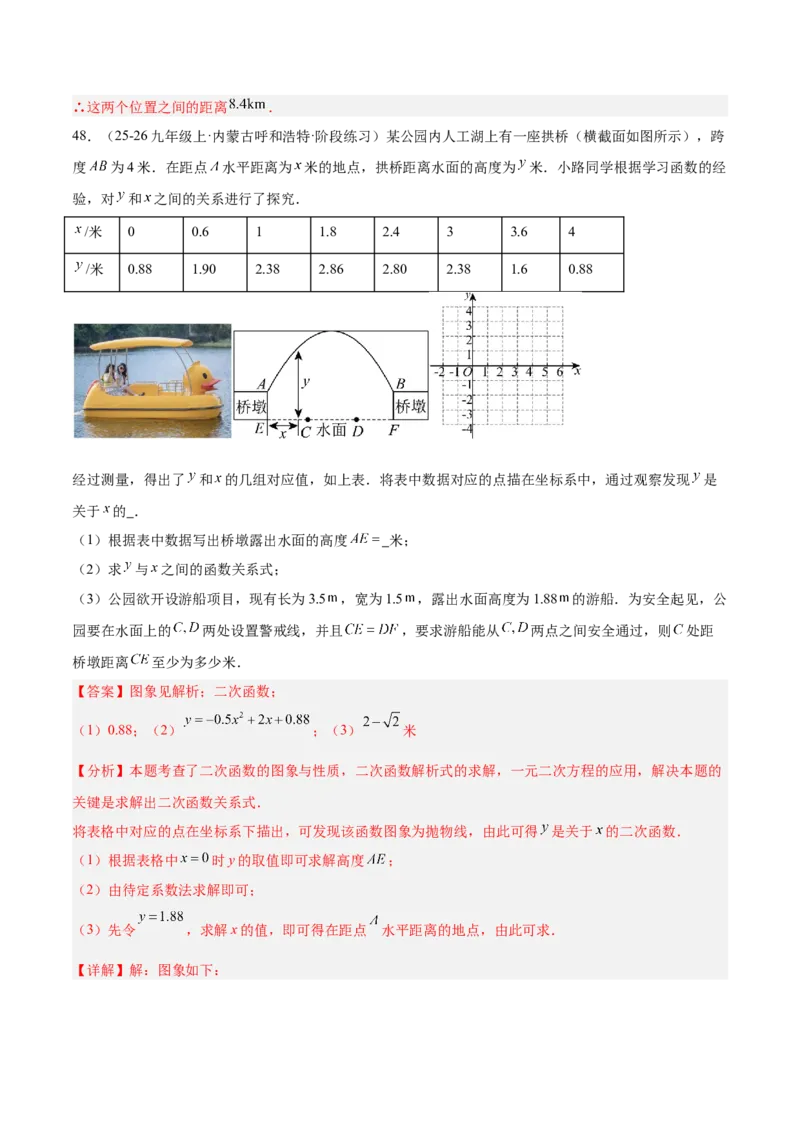 专题06二次函数章末56道压轴题型专训（8大题型）（教师版）_人教版数学九年级上册_版本二_九年级数学上册（人教版）_重难点专题提升-V7_2026版