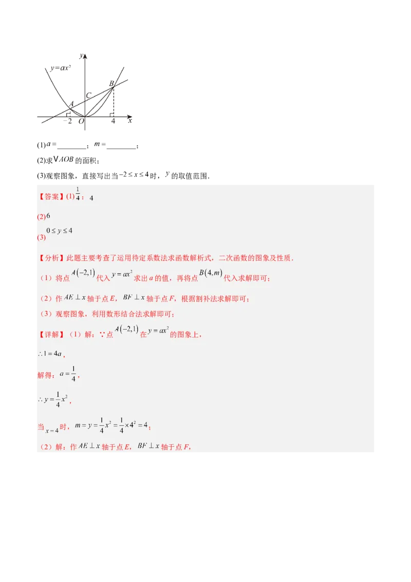 专题06二次函数章末56道压轴题型专训（8大题型）（教师版）_人教版数学九年级上册_版本二_九年级数学上册（人教版）_重难点专题提升-V7_2026版
